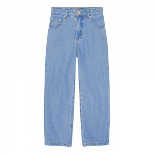 Molo Aiden Girls' Pants & Jeans Summer Wash Indigo | ZA0000348