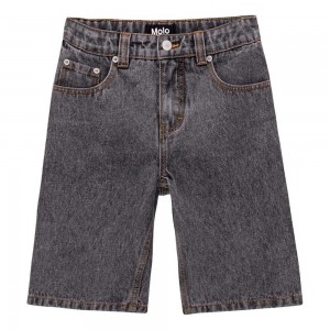 Molo Art Boys' Shorts Black Washed | ZA0000692