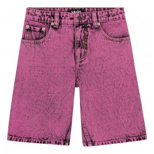 Molo Art Boys' Shorts Pinkish Overdye | ZA0000727