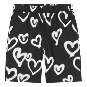 Molo Avart Boys' Shorts Sprayed Hearts | ZA0000696