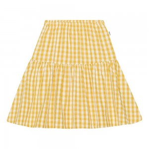 Molo Bianna Girls' Skirts Honey Check | ZA0000440