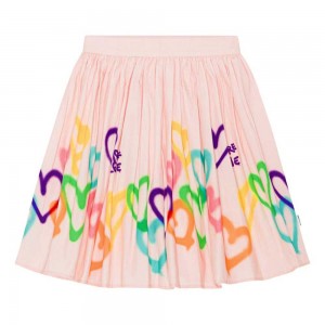 Molo Bonnie Girls' Skirts Colourful Hearts | ZA0000433