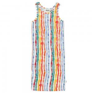 Molo Caera Girls' Dresses Watercolours | ZA0000190