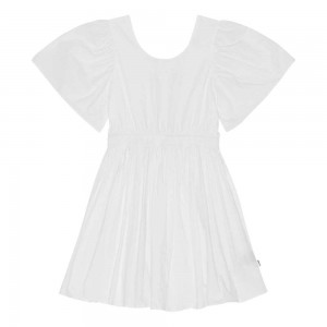 Molo Cally Girls' Dresses White | ZA0000206