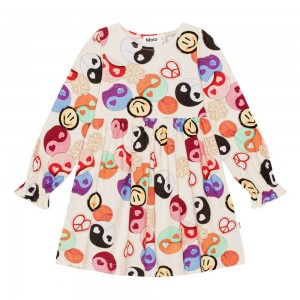 Molo Camie Girls' Dresses Yin Yang | ZA0000268