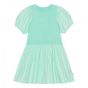 Molo Chikako Girls' Dresses Cool Mint | ZA0000296