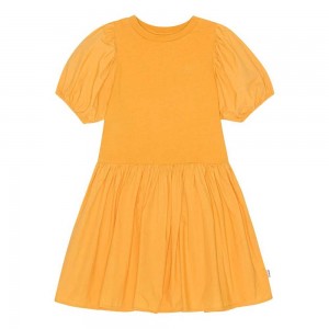 Molo Chikako Girls' Dresses Honey Gold | ZA0000224