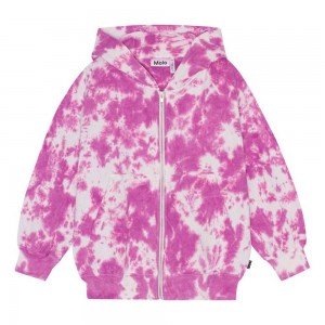 Molo Mazz Boys' Sweatshirts Cardigans Purple Pink Dye | ZA0000745