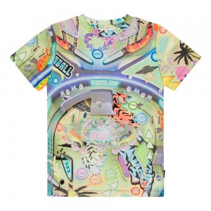 Molo Ralphie Boys' T Shirts Tops Pinball | ZA0000792