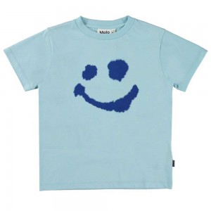 Molo Rame Boys' T Shirts Tops Water Smile | ZA0000634