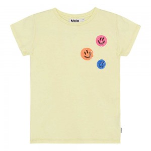 Molo Ranva Girls' T Shirts Tops Pale Dawn | ZA0000554