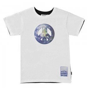 Molo Raul Boys' T Shirts Tops Earth Kindness | ZA0000632