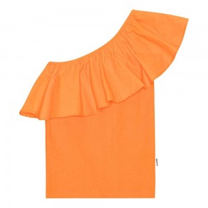 Molo Rebecca Girls' T Shirts Tops Mango Tango | ZA0000506