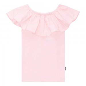 Molo Reca Girls' T Shirts Tops Candy Floss | ZA0000525