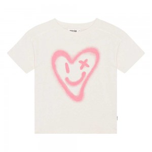 Molo Renata Girls' T Shirts Tops Sea Shell | ZA0000530