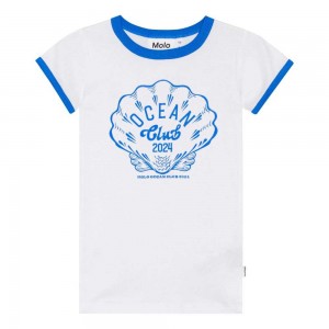 Molo Rhiannon Girls' T Shirts Tops Ocean Club | ZA0000493