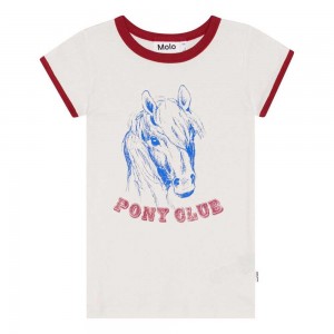 Molo Rhiannon Girls' T Shirts Tops Pony Club | ZA0000570