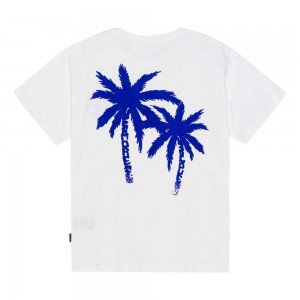 Molo Riley Boys' T Shirts Tops Palmtree Love | ZA0000768