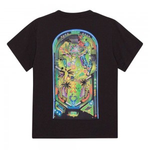 Molo Riley Boys' T Shirts Tops Pinball Dark | ZA0000791