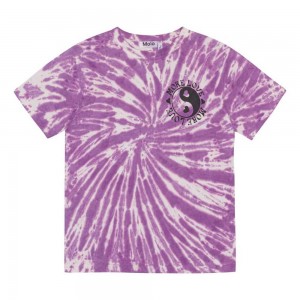 Molo Riley Girls' T Shirts Tops Love Tie Dye | ZA0000563