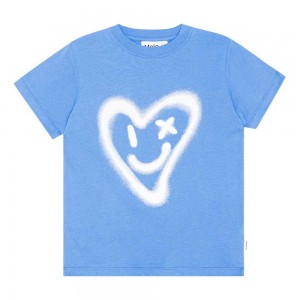 Molo Road Girls' T Shirts Tops Forget Me Not | ZA0000575