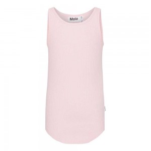 Molo Roberta Girls' T Shirts Tops Candy Floss | ZA0000499