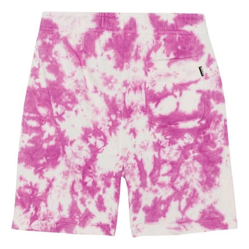 Molo Adian Boys' Shorts Purple Pink Dye | ZA0000718