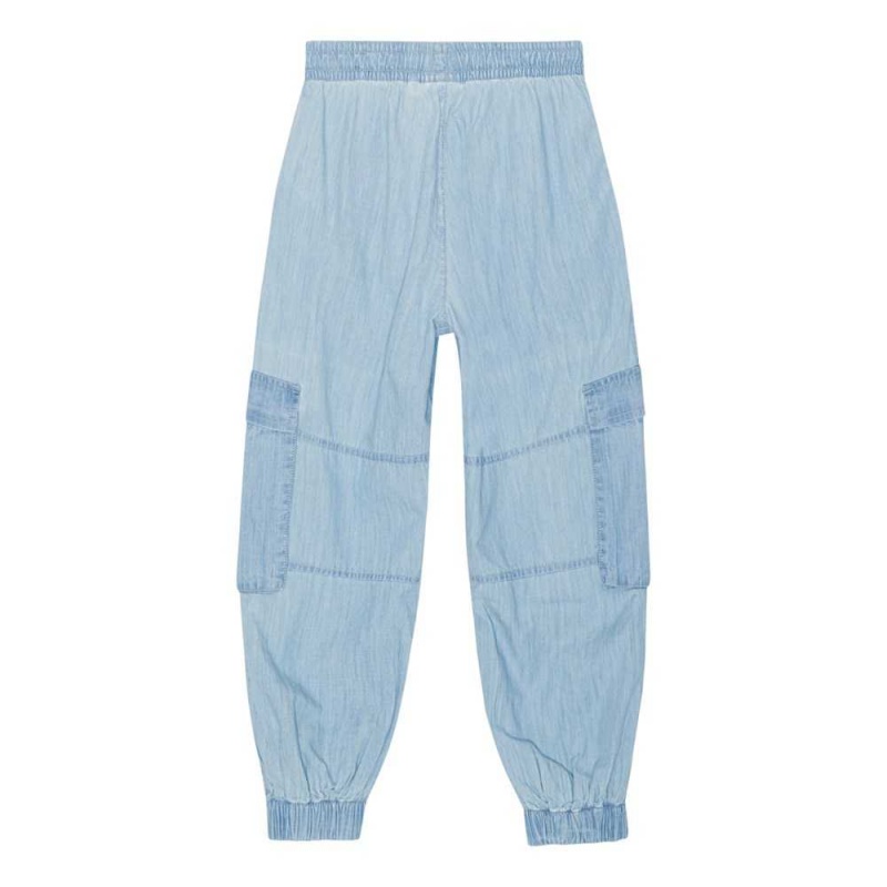 Molo Aliki Girls' Pants & Jeans Summer Wash Indigo | ZA0000366