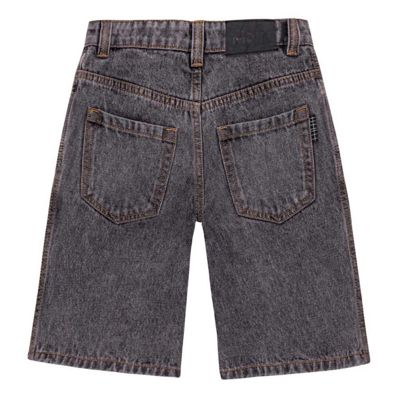 Molo Art Boys' Shorts Black Washed | ZA0000692