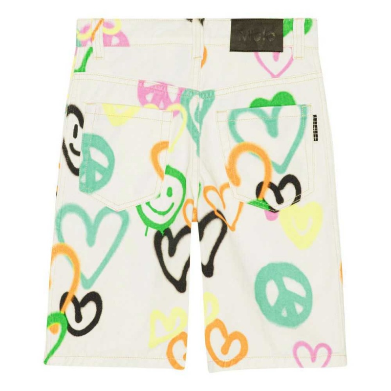 Molo Art Boys' Shorts Heart Colours | ZA0000698