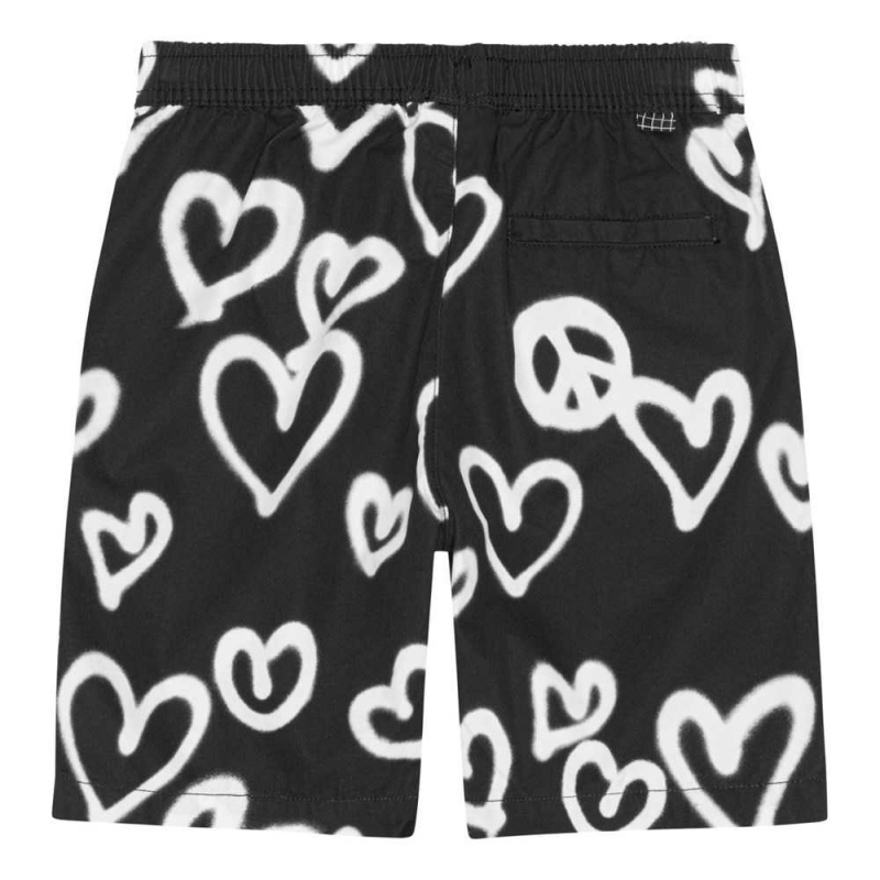 Molo Avart Boys' Shorts Sprayed Hearts | ZA0000696