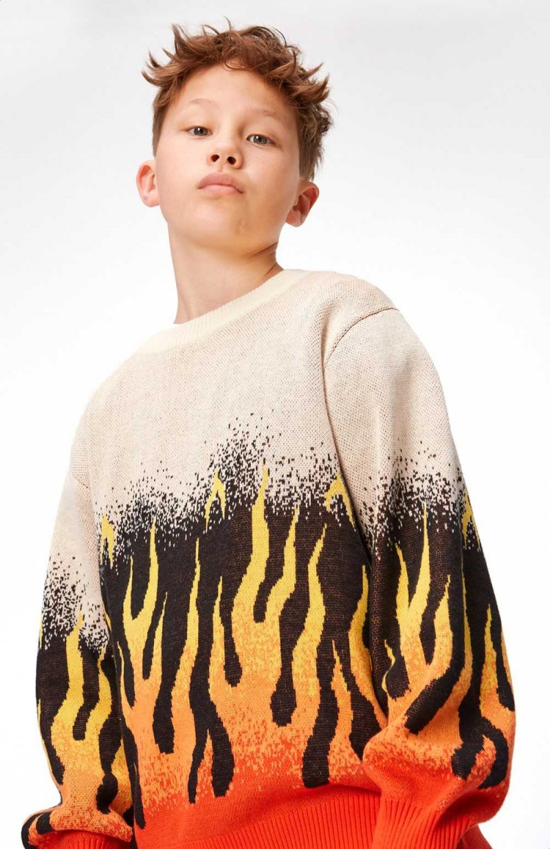 Molo Bello Boys' Sweatshirts Cardigans On Fire | ZA0000639