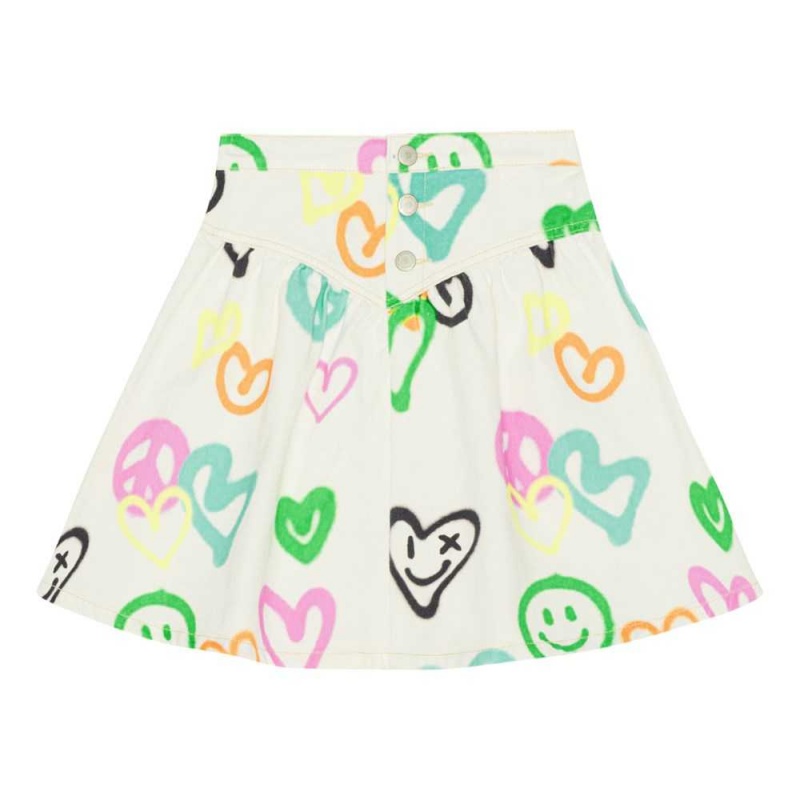 Molo Betsy Girls\' Skirts Heart Colours | ZA0000432