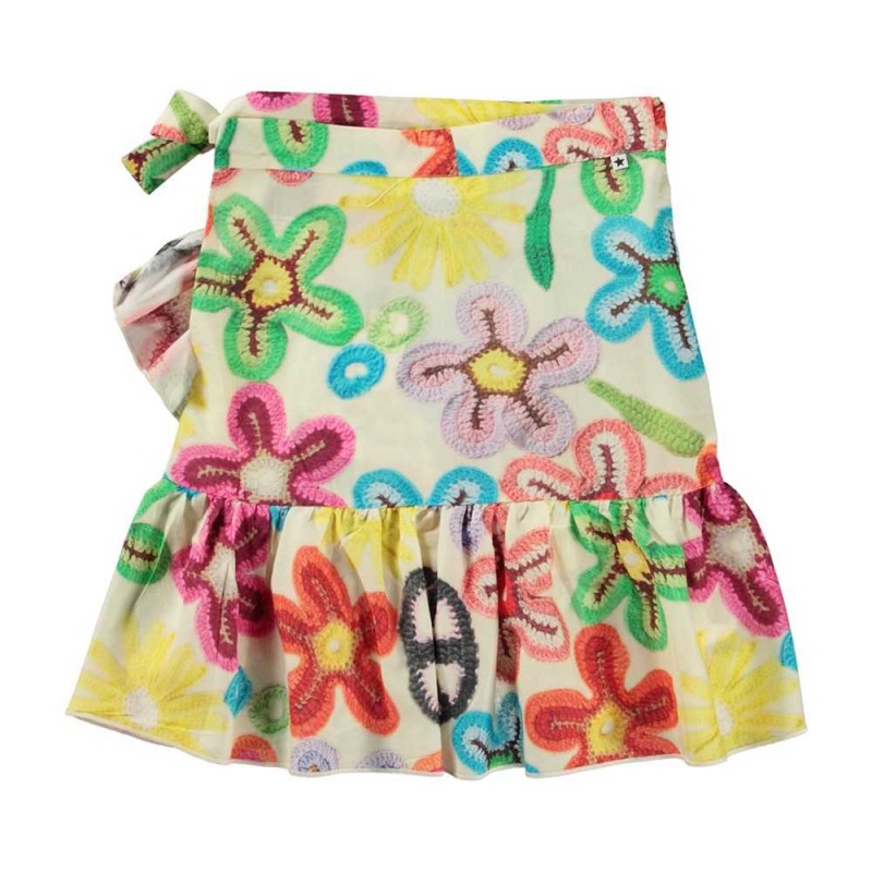 Molo Bina Girls' Skirts Flower Peace | ZA0000435