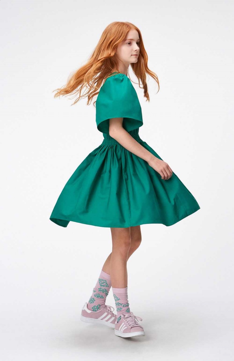 Molo Cally Girls' Dresses Tennis Green | ZA0000215