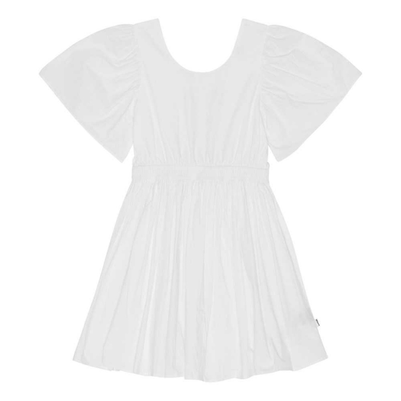 Molo Cally Girls\' Dresses White | ZA0000206