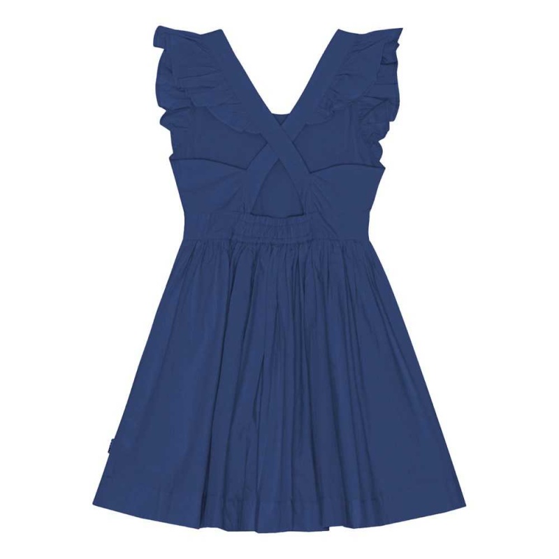 Molo Candidi Girls' Dresses Ink Blue | ZA0000287