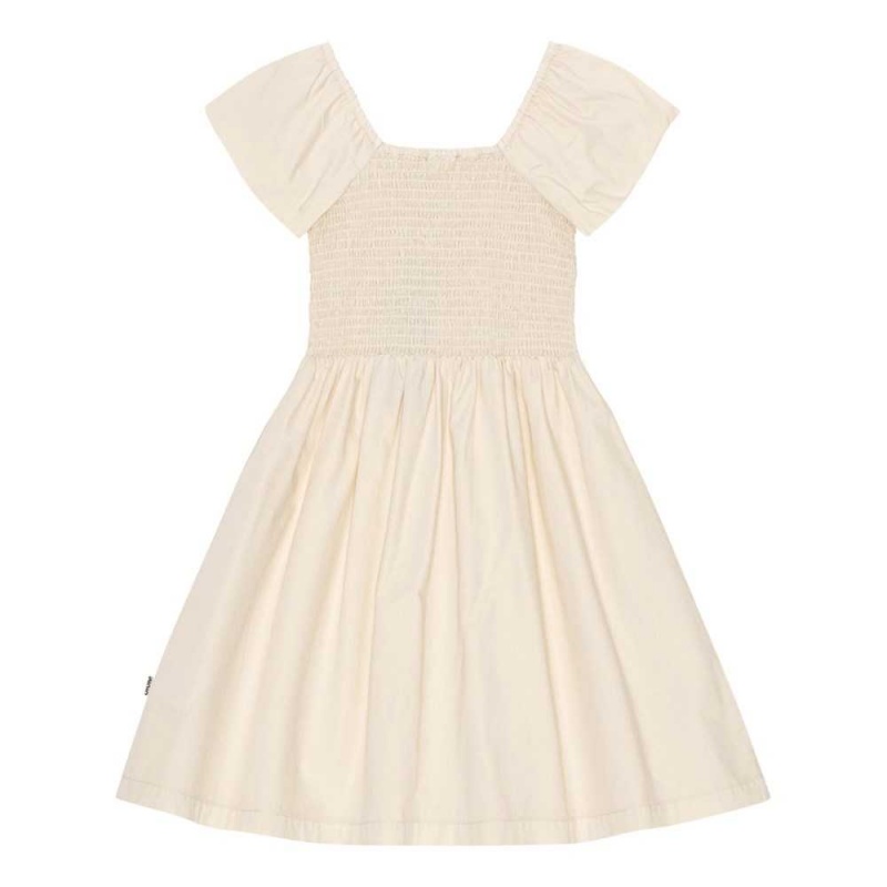 Molo Cherisla Girls' Dresses Chambrey Sand | ZA0000231