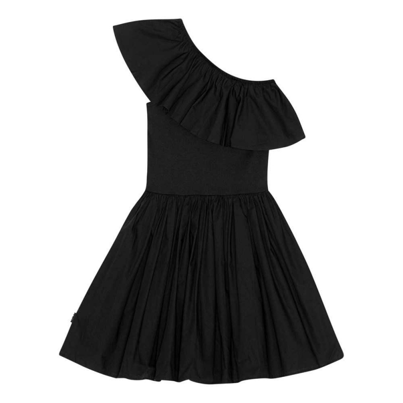 Molo Chloey Girls' Dresses Black | ZA0000239