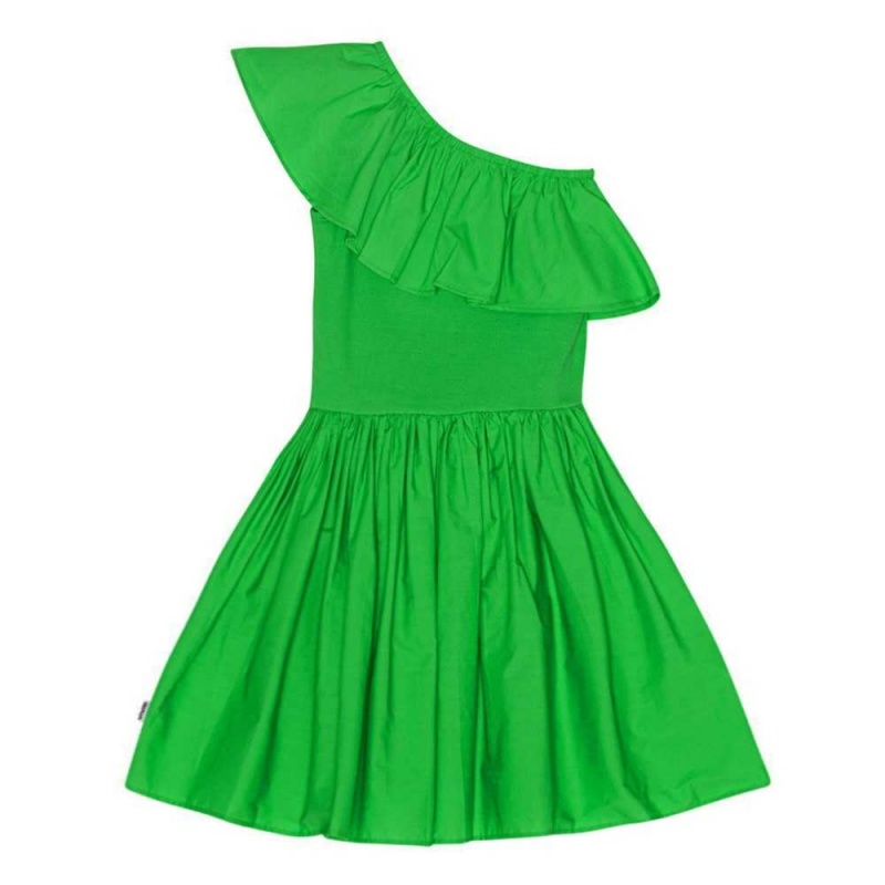 Molo Chloey Girls' Dresses Classic Green | ZA0000225