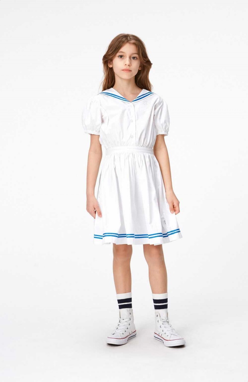 Molo Conch Girls' Dresses White | ZA0000209