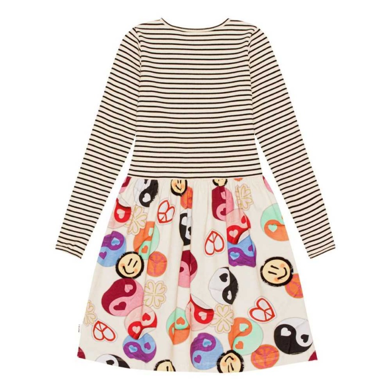 Molo Credence Girls' Dresses Yin Yang | ZA0000269