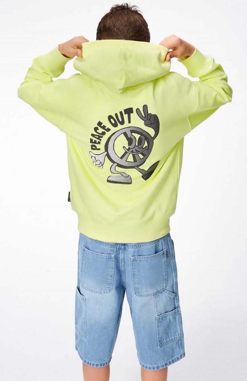 Molo Matt Boys' Sweatshirts Cardigans Sour Lemon | ZA0000753