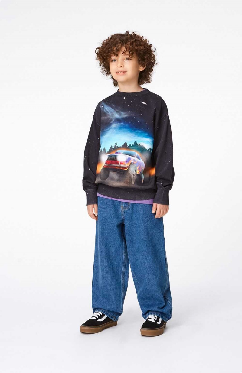 Molo Mattis Boys' Sweatshirts Cardigans Flame Car | ZA0000761