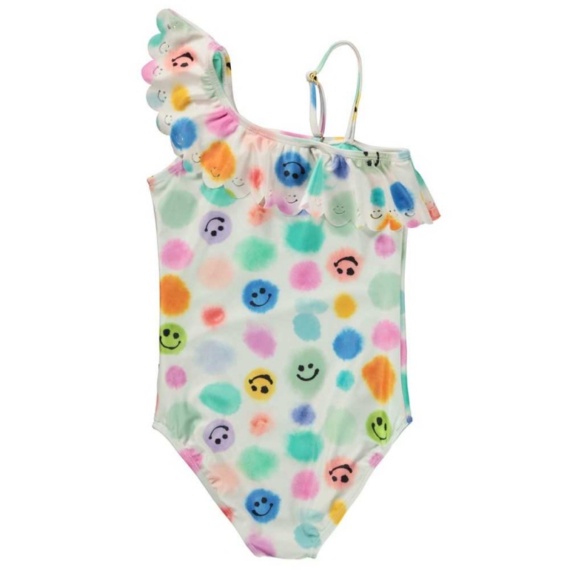 Molo Net Swimsuits Painted Dots | ZA0001217