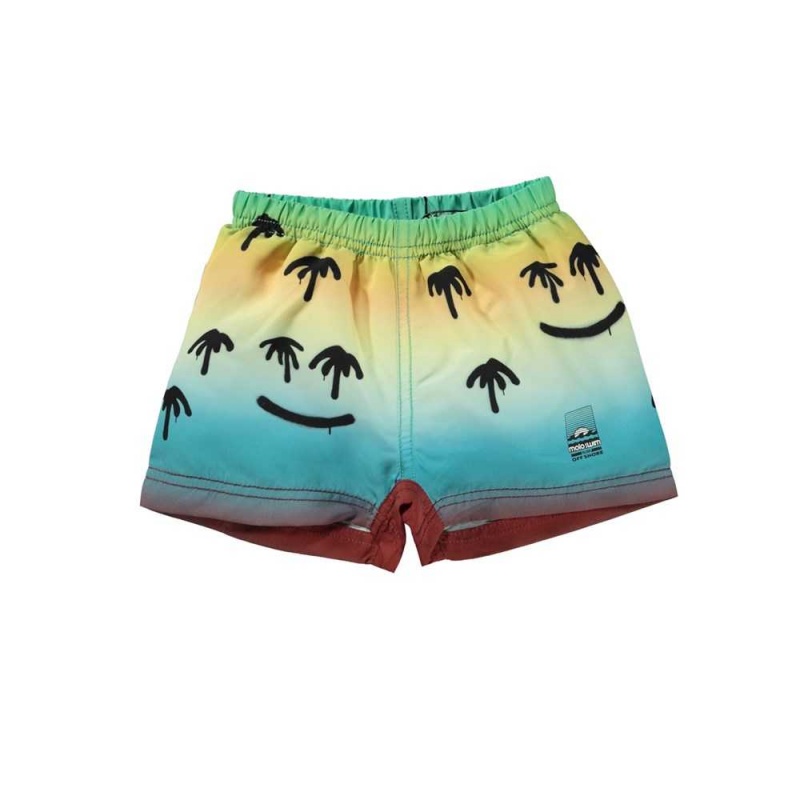 Molo Newton Swimshorts Palm Spray | ZA0001118