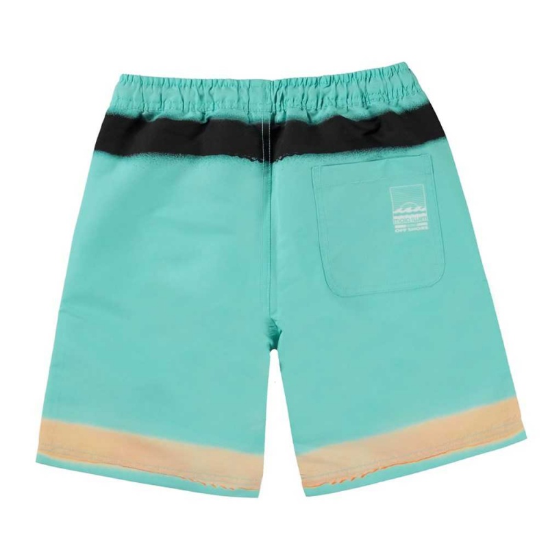 Molo Nilson Swimshorts Spray On Aqua | ZA0001125