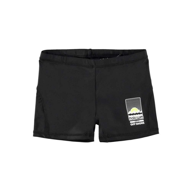 Molo Norton Solid Swimshorts Black | ZA0001161