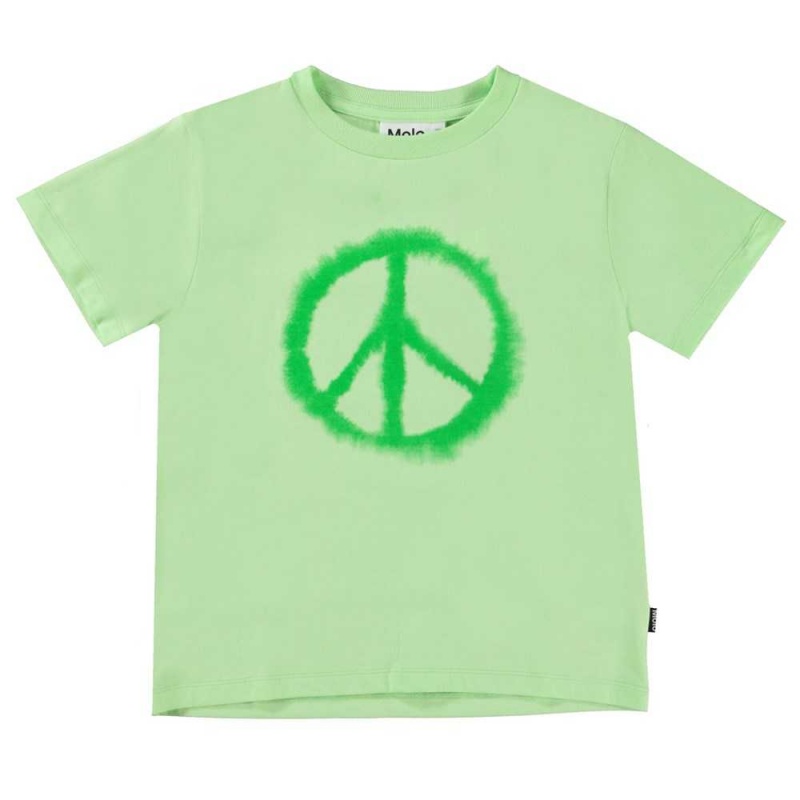 Molo Rame Boys\' T Shirts Tops Water Peace | ZA0000638