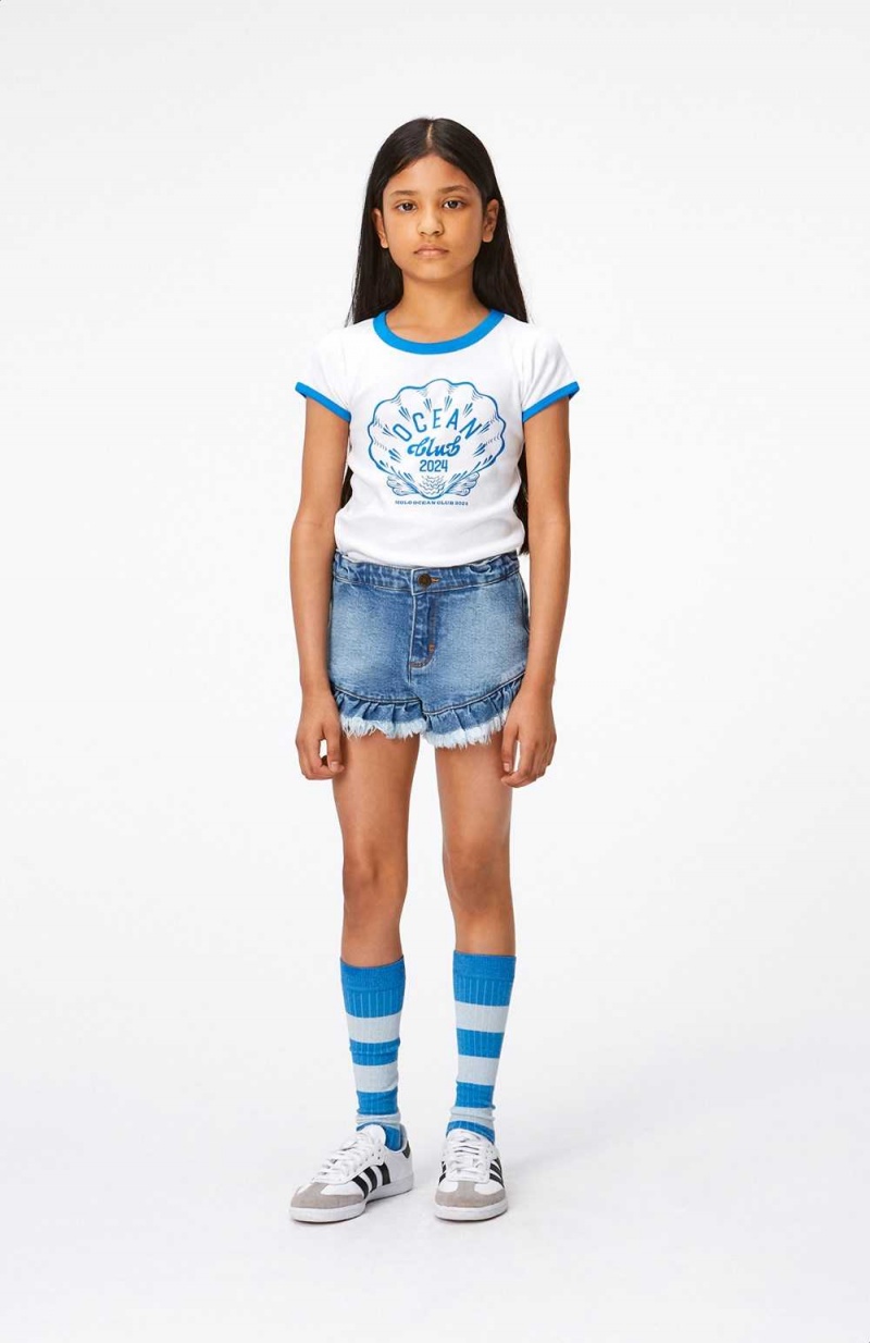 Molo Rhiannon Girls' T Shirts Tops Ocean Club | ZA0000493